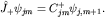 $hat J_+psi_{jm}=C^+_{jm}psi_{j,m+1}.$