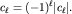 $c_ell=(-1)^ell|c_ell|.$