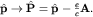 ${bfhat ptohat P=hat p}-frac{e}{c}{bf A}.$