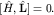 $[hat H,hat {bf L}]=0.$