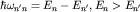 $hbaromega_{n'n}=E_n -E_{n'}, E_n gt E_{n'}$