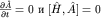 $frac{partialhat A}{partial t}=0$  $[hat H,hat A]=0$